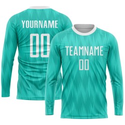 Long-sleeve sublimation-printed shirts – buy new-design premium football jerseys for teams and clubs