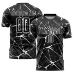 Sublimation-printed French-style short-sleeve football jerseys – new OEM-designed men's/youth kits Sublimation-printed French-style short-sleeve football jerseys – new OEM-designed men's/youth kits