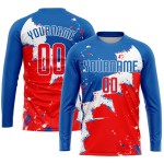 New arrival: made-to-sample sublimation football kits – full-sleeve men’s/youth, French style