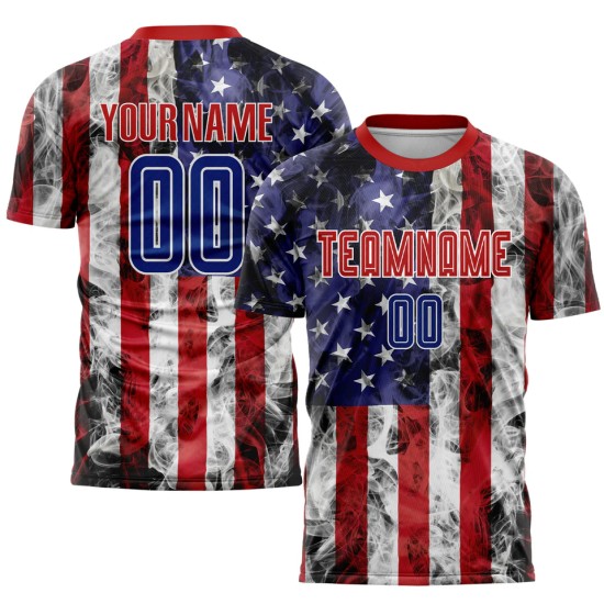 Sublimation-printed French-style short-sleeve football jerseys – new OEM-designed men's/youth kits Sublimation-printed French-style short-sleeve football jerseys – new OEM-designed men's/youth kits